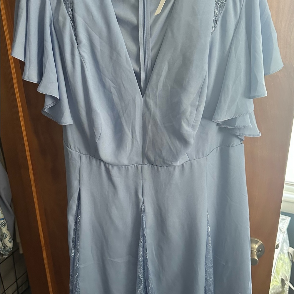 ASOS Curve Light Blue Dress